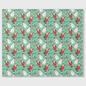 kerstpapier cadeaupapier (Vlak)