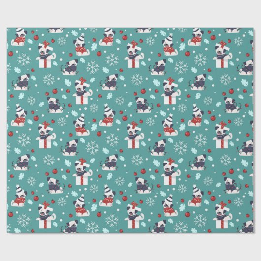 kerstpapier cadeaupapier (Vlak)