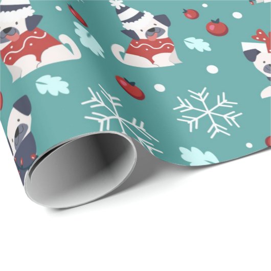kerstpapier cadeaupapier (Rol Hoek)