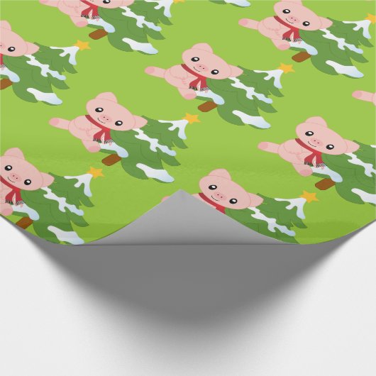 kerstpapier cadeaupapier (Hoek)