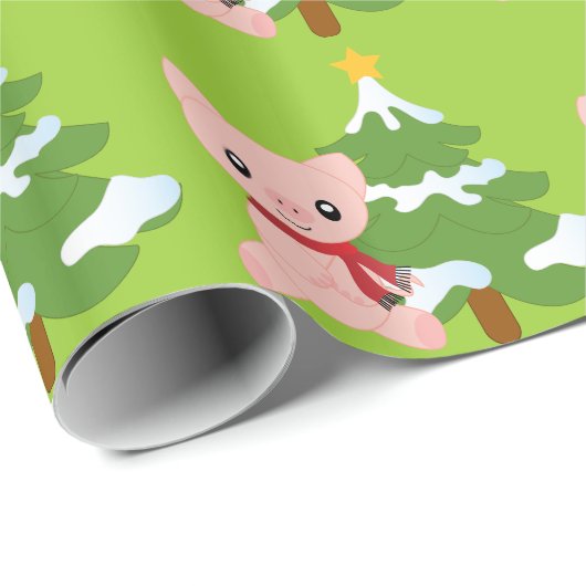 kerstpapier cadeaupapier (Rol Hoek)