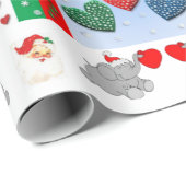 kerstpapier cadeaupapier (Rol Hoek)