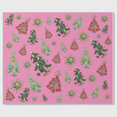 kerstpapier cadeaupapier (Vlak)