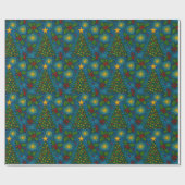 kerstpapier cadeaupapier (Vlak)