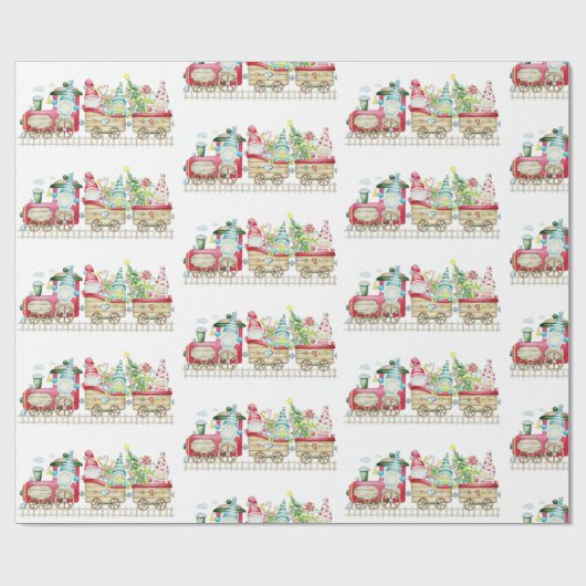 kerstpapier cadeaupapier (Vlak)