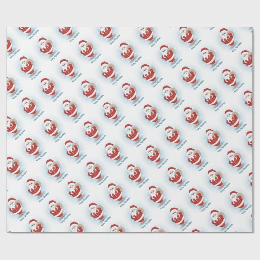 kerstpapier cadeaupapier (Vlak)