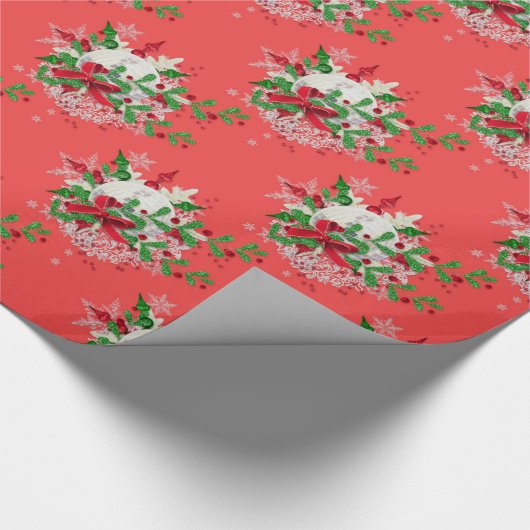 kerstpapier cadeaupapier (Hoek)