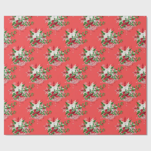 kerstpapier cadeaupapier (Vlak)