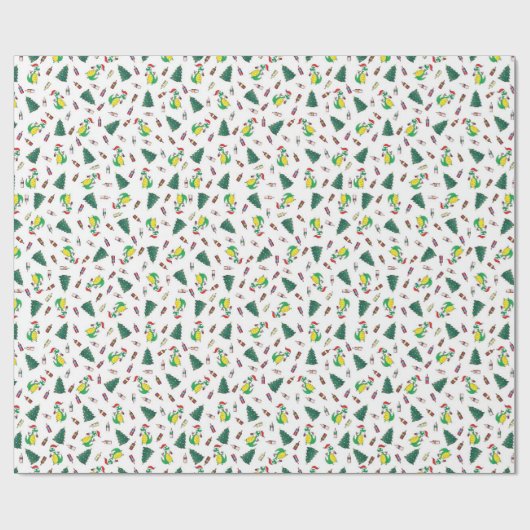 kerstpapier cadeaupapier (Vlak)