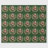 kerstpapier cadeaupapier (Vlak)
