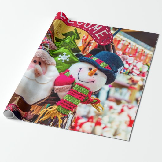 kerstpapier cadeaupapier (Uitgerold)
