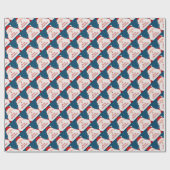 kerstpapier cadeaupapier (Vlak)