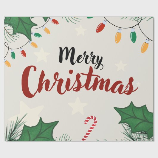 kerstpapier cadeaupapier (Vlak)