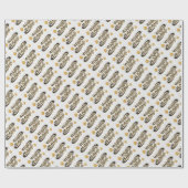 kerstpapier cadeaupapier (Vlak)