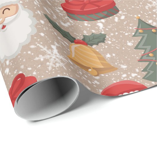 kerstpapier cadeaupapier (Rol Hoek)