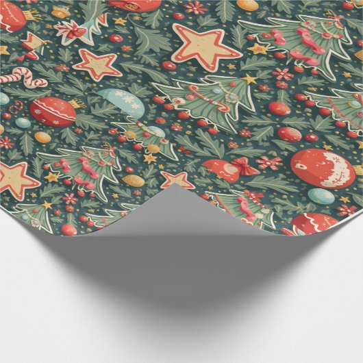 kerstpapier cadeaupapier (Hoek)