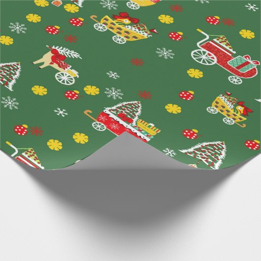 kerstpapier cadeaupapier (Hoek)