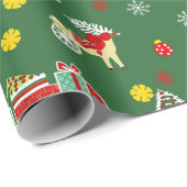 kerstpapier cadeaupapier (Rol Hoek)