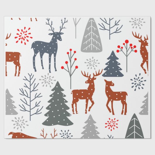 kerstpapier cadeaupapier (Vlak)