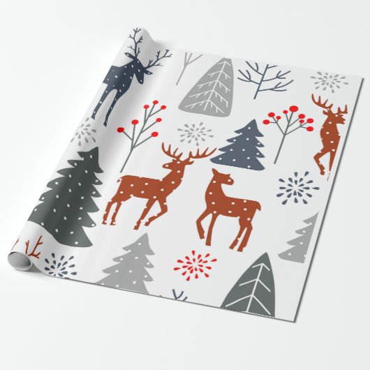kerstpapier cadeaupapier (Uitgerold)