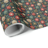 kerstpapier cadeaupapier (Rol Hoek)