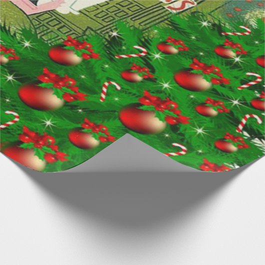 kerstpapier cadeaupapier (Hoek)