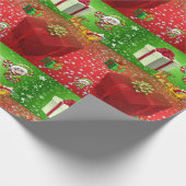 kerstpapier cadeaupapier (Hoek)