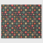 kerstpapier cadeaupapier (Vlak)