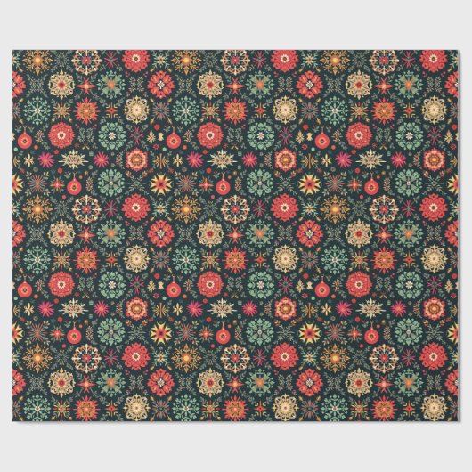 kerstpapier cadeaupapier (Vlak)