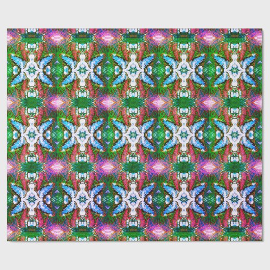 kerstpapier cadeaupapier (Vlak)