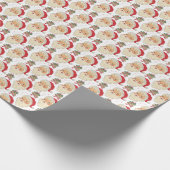  kerstpapier cadeaupapier (Hoek)