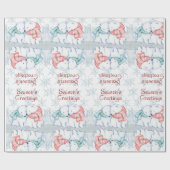 kerstpapier cadeaupapier (Vlak)