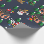 kerstpapier cadeaupapier (Hoek)