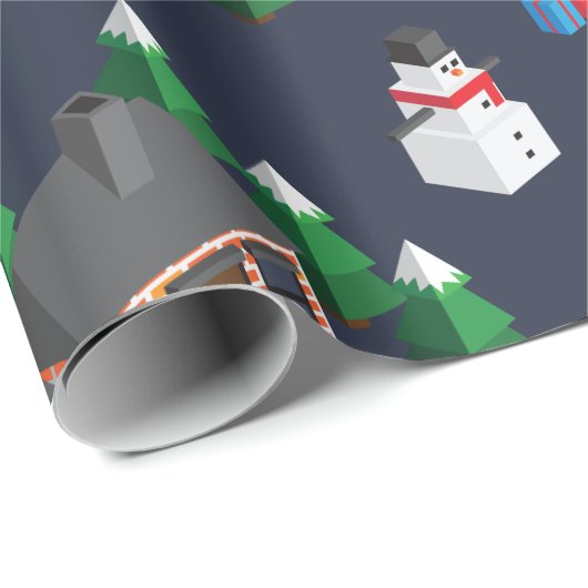 kerstpapier cadeaupapier (Rol Hoek)