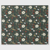 kerstpapier cadeaupapier (Vlak)