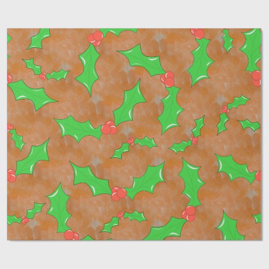 kerstpapier cadeaupapier (Vlak)