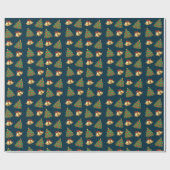 kerstpapier cadeaupapier (Vlak)