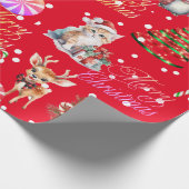 kerstpapier cadeaupapier (Hoek)