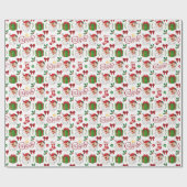  kerstpapier cadeaupapier (Vlak)