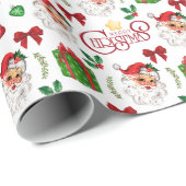  kerstpapier cadeaupapier (Rol Hoek)