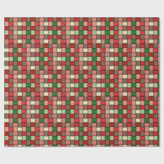 kerstpapier cadeaupapier (Vlak)