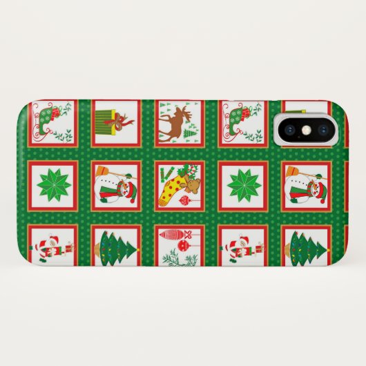 kerstpapier Case-Mate iPhone case (Achterkant (horizontaal))