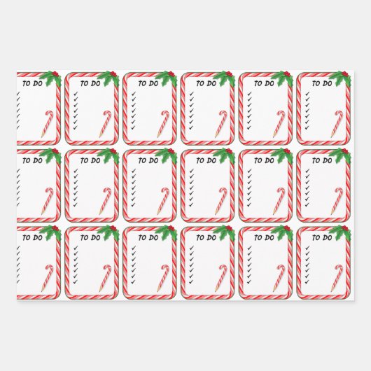 kerstpapier en papier voor de onmiddellijke verpak inpakpapier vel (Voorkant 3)