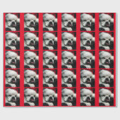 kerstpapier Engelstalig bulledog Cadeaupapier (Vlak)