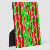kerstpapier fotoplaat (Zijkant)