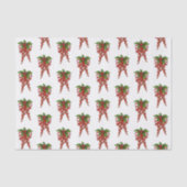 kerstpapier Holly Berry Tissuepapier