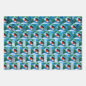 kerstpapier, ideaal voor kerstcadeautjes inpakpapier vel (Voorkant)