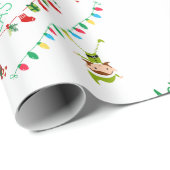 kerstpapier in Las Vegas Cadeaupapier (Rol Hoek)