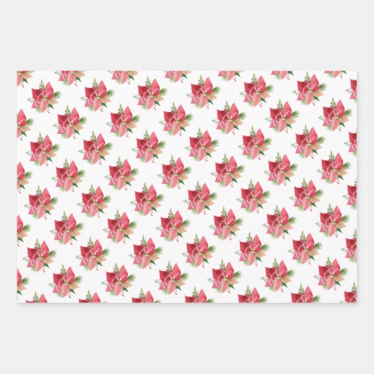 kerstpapier inpakpapier vel (Voorkant)