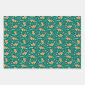 kerstpapier inpakpapier vel (Voorkant 2)